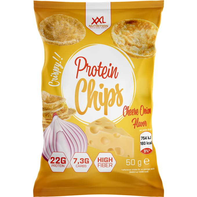 XXL Nutrition Protein Chips Cheese Onion 1 Zakje 50 gram