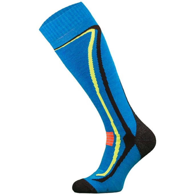 Comodo - Unisex Kniehoge Merino Wollen Skisokken - Blauw