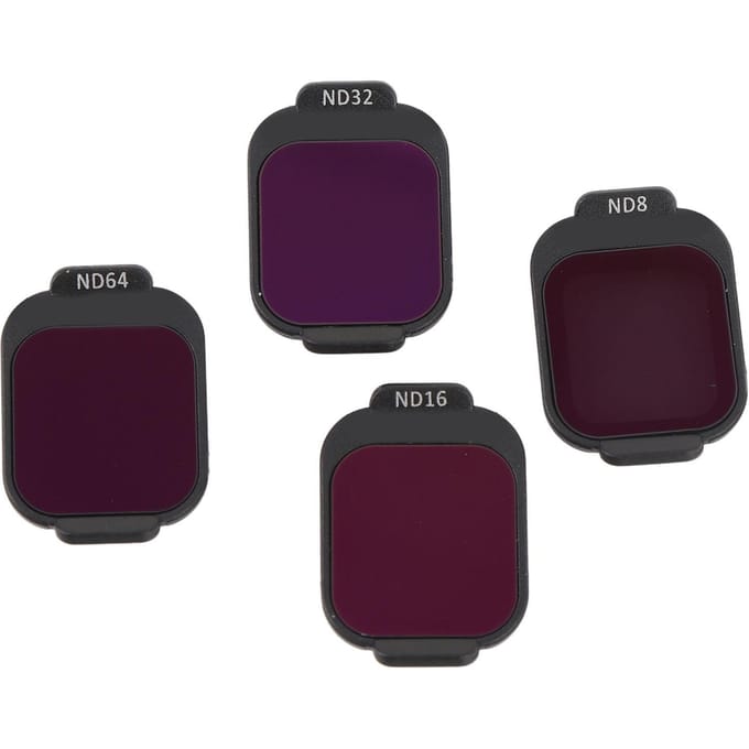 ND Filterset voor Flip Drone ND8 ND16 ND32 ND64 3-6 Stops Multi-Coated Drone ND Filter voor Licht black