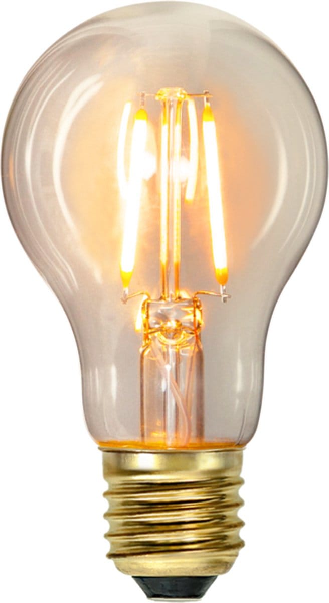 Standaard bol - E27 - 1.6W - Super Warm Wit <2200K - Filament - Helder