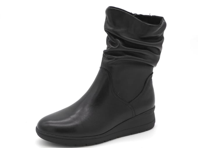 Jana Dames Laars - 25721-001 Zwart - Wijdte H - Maat 38