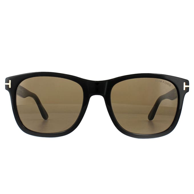 Tom Ford Zonnebril 0595 Eric 01J Glanzend Zwart Bruin