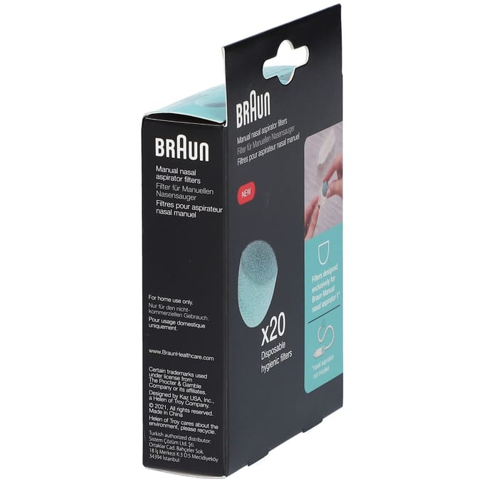 Braun Reservefilter voor neusreiniger BNF020EU BNF020EU