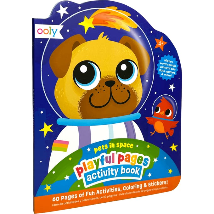 Ooly - Playful Pages - Activiteitenboek - Pets in space