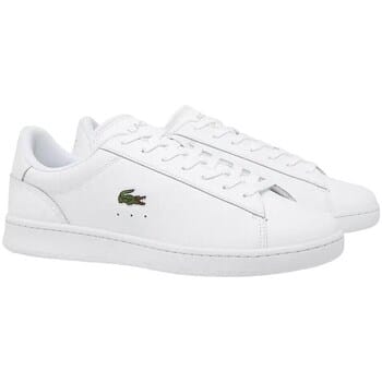 Lacoste CARNABY SET 224 6 SMA WHT/WHT Heren Sneakers - wit