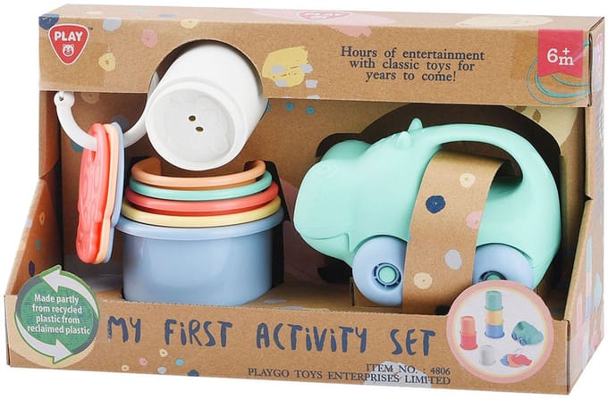 Play baby activiteiten speelset - educatief speelgoed 8-delig.