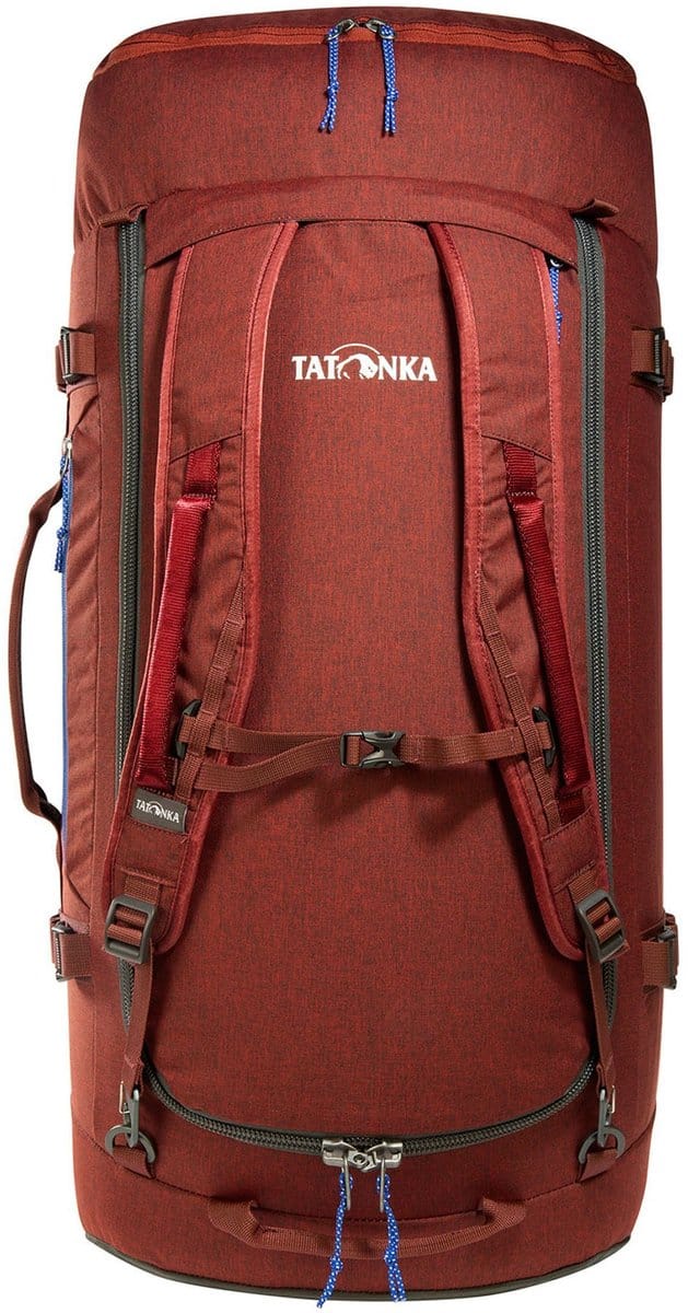 TATONKA Trolley Reistas Duffle Roller 80 Black Grijs 33cm
