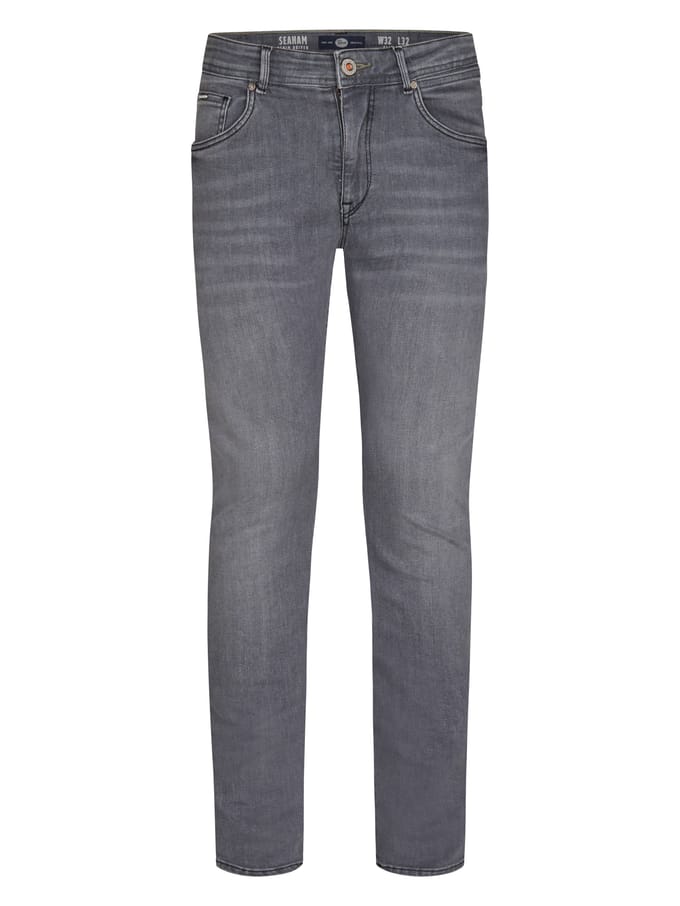 Petrol Industries - Heren Seaham Future Proof Slim Fit Jeans  - Grijs