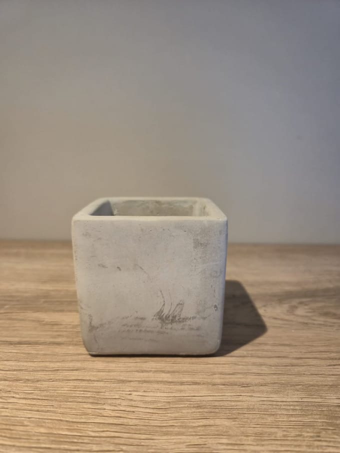 DK Desgin | Pot Concrete Square | Grijs | 9x9