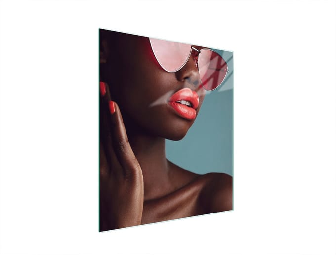 TMK ArtDeko - Snijplank - 45x52 cm - Glas - Vrouw