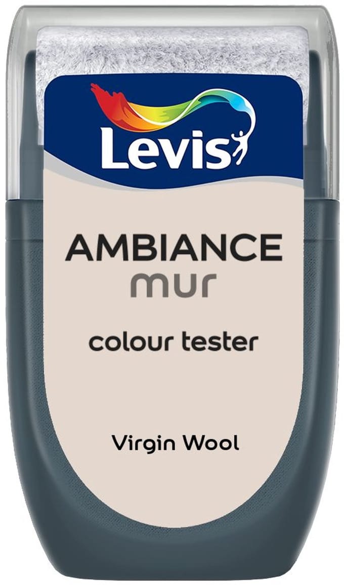 Levis - Muurverf Kleurtester Mat Mix - Virgin Wool - Mengverf - 30 Ml