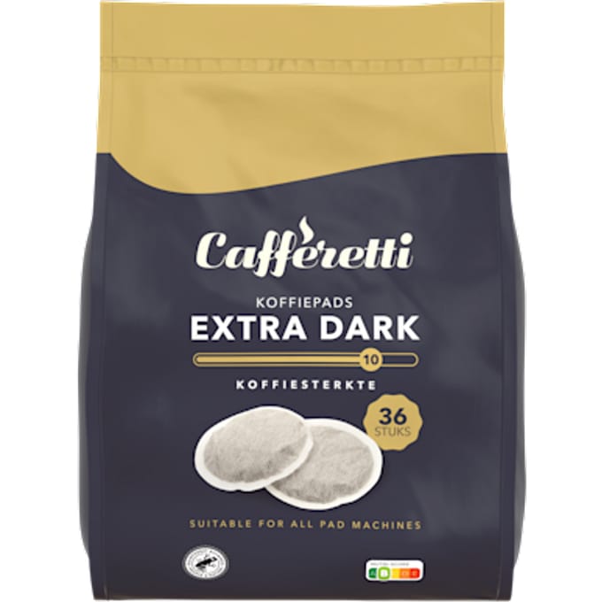 Koffiepads extra dark