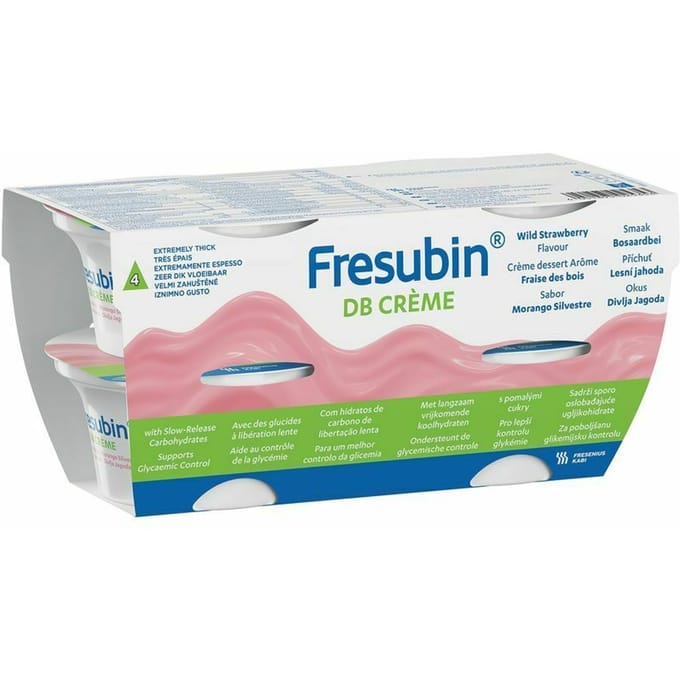 Fresubin Db Crème 125g Fraise Des Bois/bosaardbei