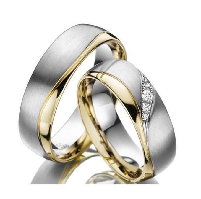 Jonline Prachtige Ringen voor hem en haar|Trouwringen|Vriendschapsringen|Relatieringen|Titanium