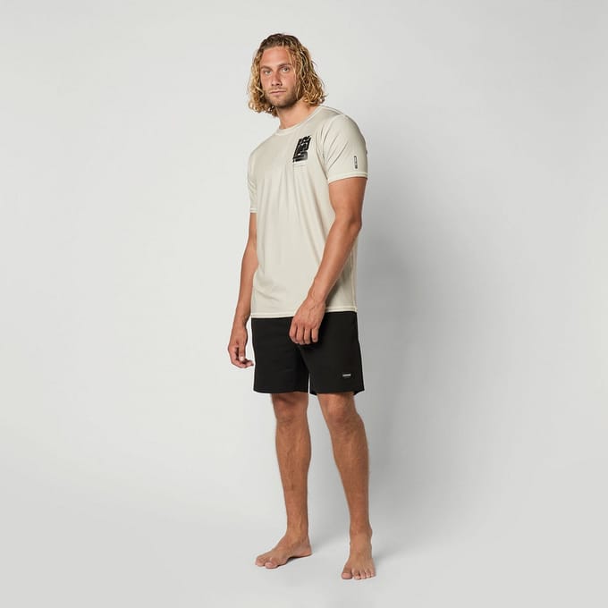Mystic Boarding S/S Rashvest - 250761 - Sand - XL - Men