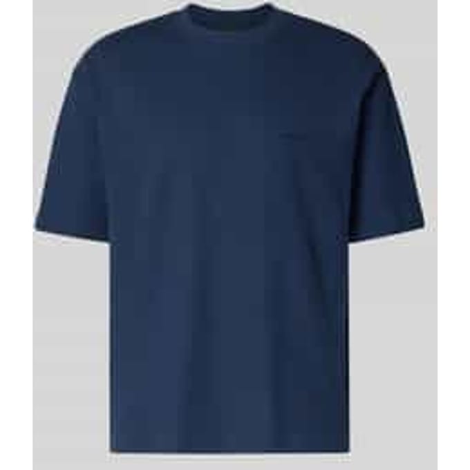 Regular fit T-shirt van katoenmix model 'TE_HIVE'