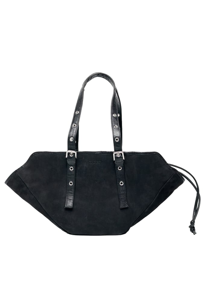Núnoo Small Nora Nubuck Black Größe: OS | Handtaschen Outlet | Damen | Schwarz
