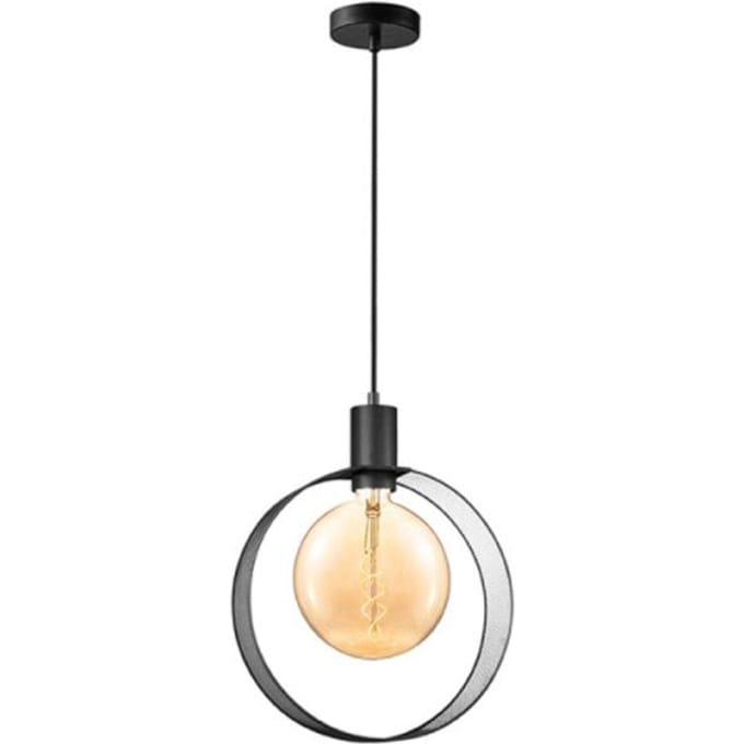 LABEL51 - Hanglamp Ronda - Zwart - 30x30x150cm
