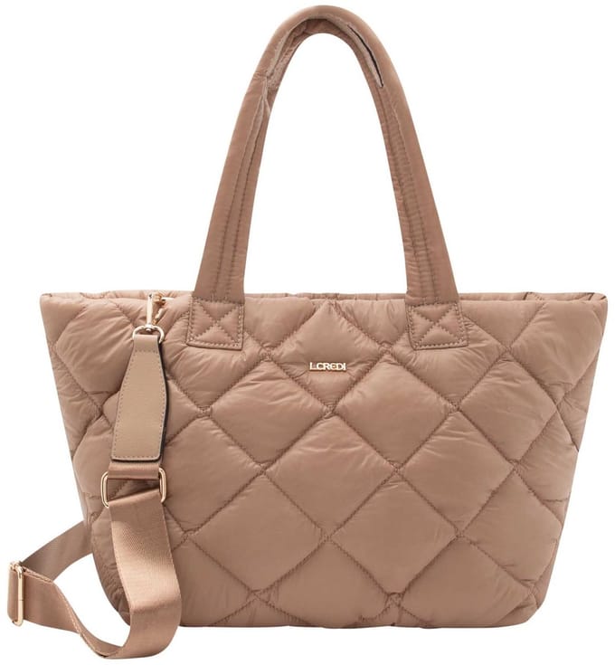 L.CREDI shopper schoudertas Radima Shopper Desert Sand Taupe