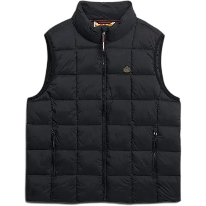 Superdry - Box Quilt Fuji Lite Bodywarmer - Heren - Gilets
