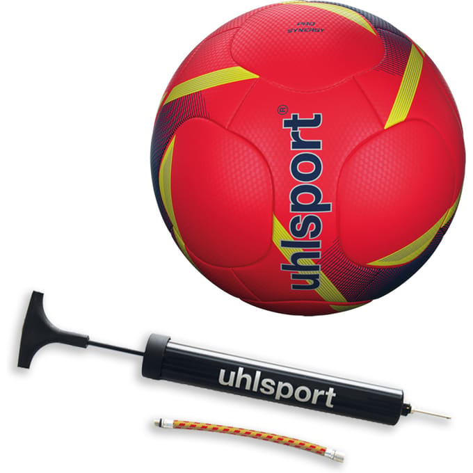 Uhlsport Pro Synergy + Gratis Uhlsport Balpomp - Keepershandschoenen - Maat 5