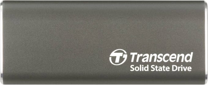 Transcend ESD265C SSD - 2TB - Grijs - External hard drive SSD - USB 3.2 Gen 2