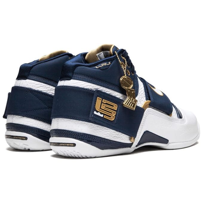 Nike LeBron Soldier 1 25 Straight Heren Sneakers Blauw middernachtblauw wit AO2088-400 43 white