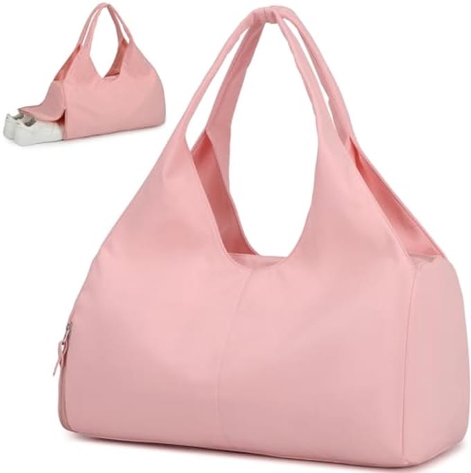 Sporttas met Schoencompartiment en Nat Compartment - Waterdichte Schoudertas voor Dames