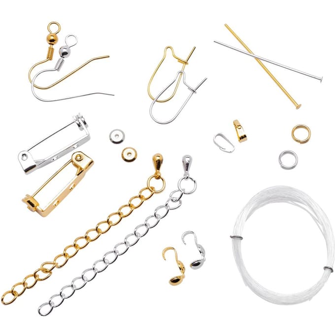 Basis-set met Sieraden Onderdelen en Sluitingen
