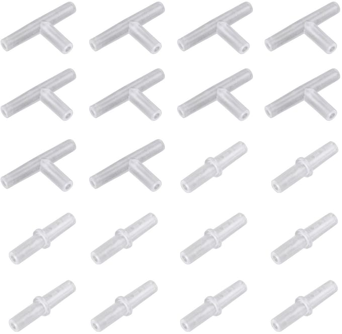 Dailygoody - Aquarium luchtventiel - Plastic luchtslang connectoren