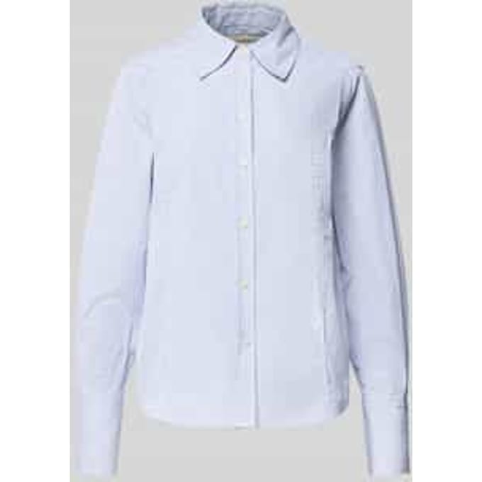 Regular fit blouse met streepmotief