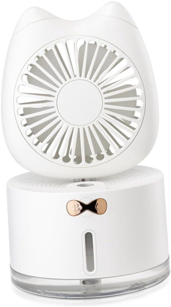 VHV - Campingventilator - campingventilator met lamp - USB oplaadbaar, met LED verlichting - voor camping, tent, caravan