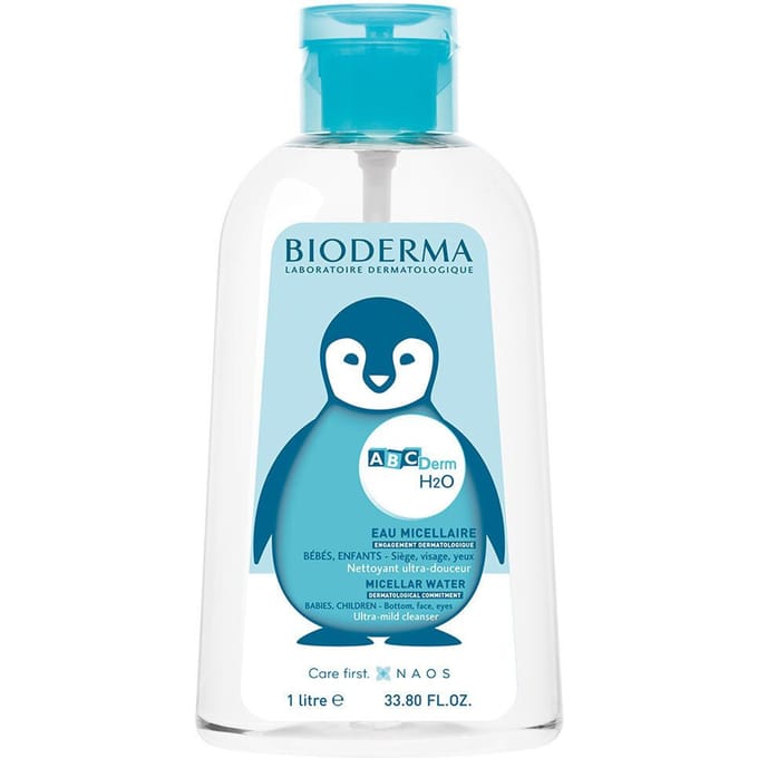 Bioderma ABCDerm H2O Micellaire Oplossing met Doseerpomp 1 Vloeibare zeep