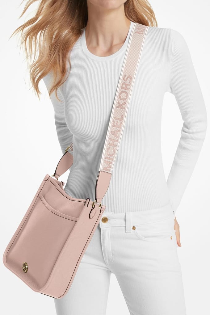 Michael Kors Large Ns Messenger Soft Pink Taglia: OS | Borse a tracolla Outlet | Donna | Rosa