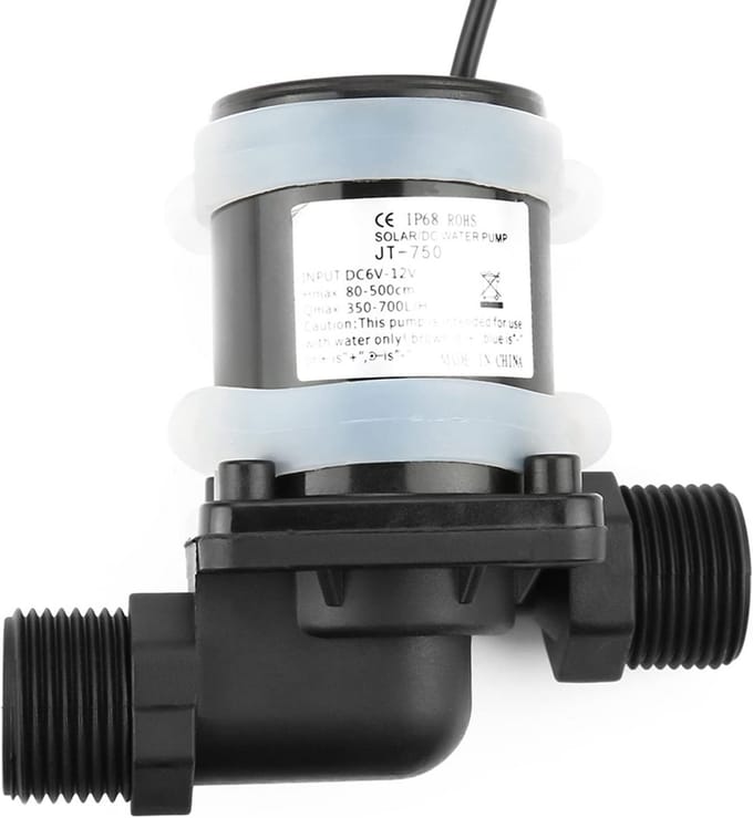 Mini DC Circulatiepomp voor Warm Water 12V Hoge Druk Stil