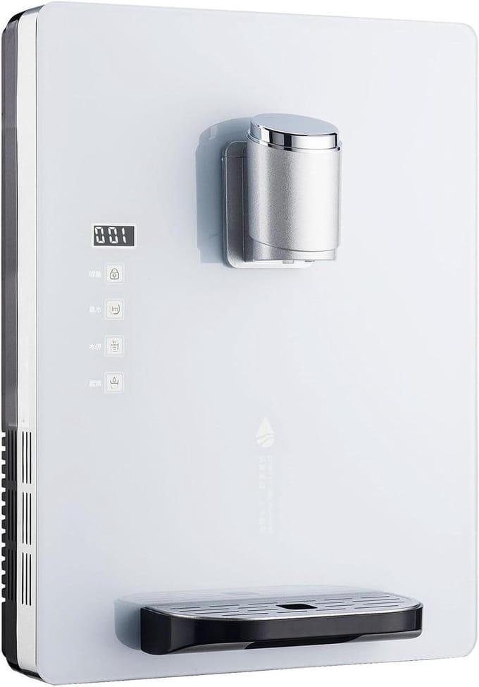 Heetwaterdispenser - Directe Drinkautomaat - Snel Water Verwarmen - Wandmontage Ontwerp - 30L Per Uur - Wit