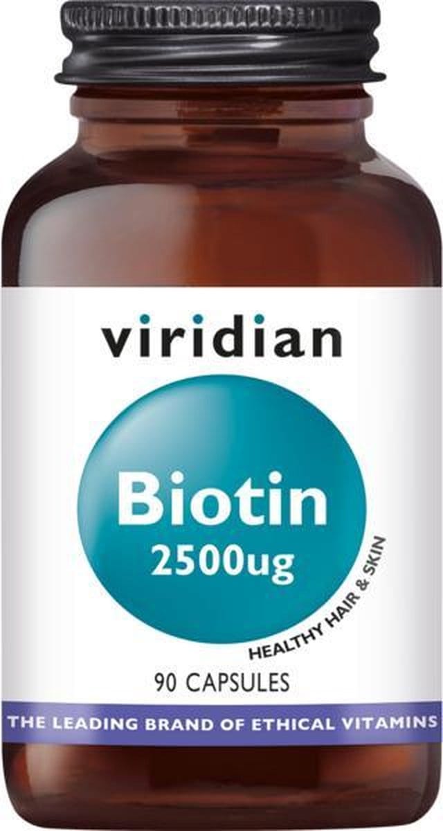 Viridian - Biotin 2500mcg - 90 caps