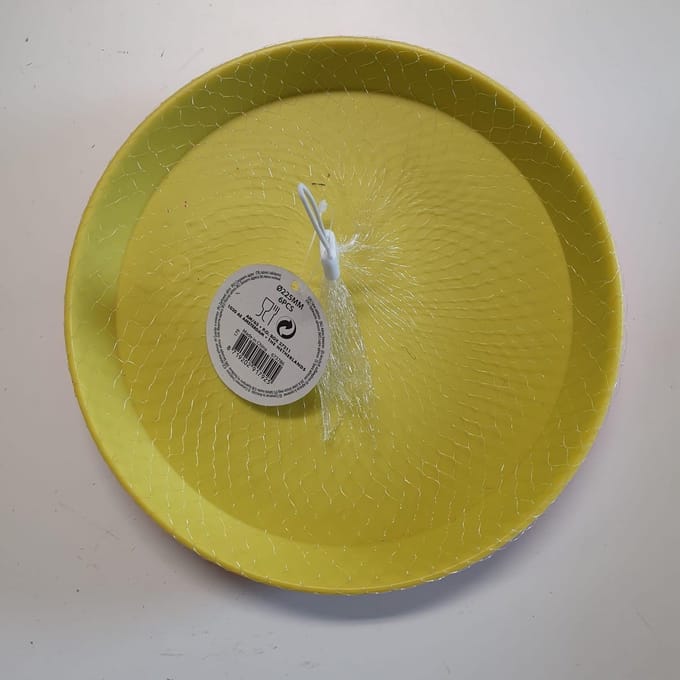 Excellent Houseware - Plastic Borden - 22,5 cm - 6 stuks - Meerkleurig