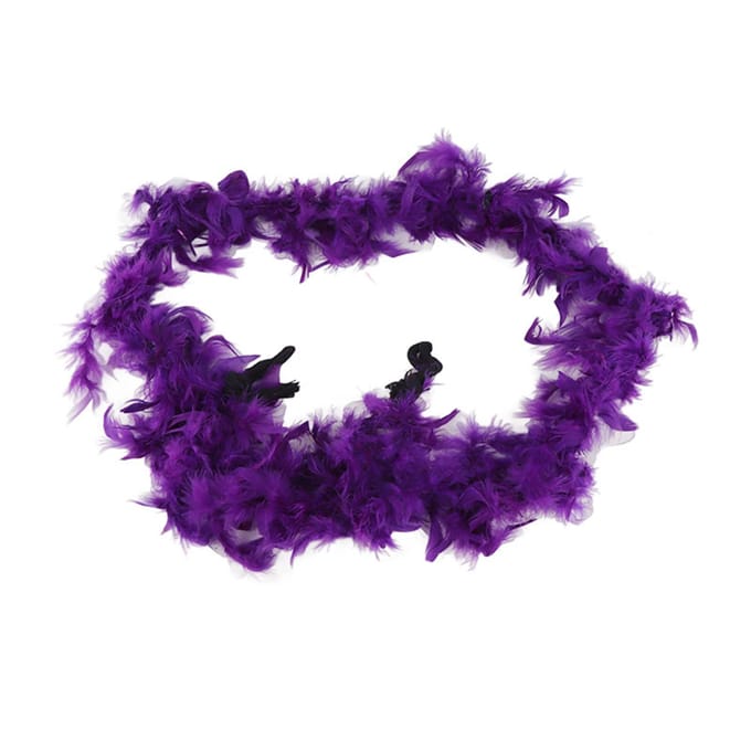 Pluizige Veren Bies Chandelle Veren Boa voor Dansen Bruiloft Feest Kostuum Decoratie blue