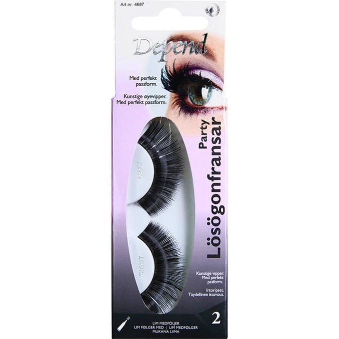 Depend Party Eyelashes 2 1 paar