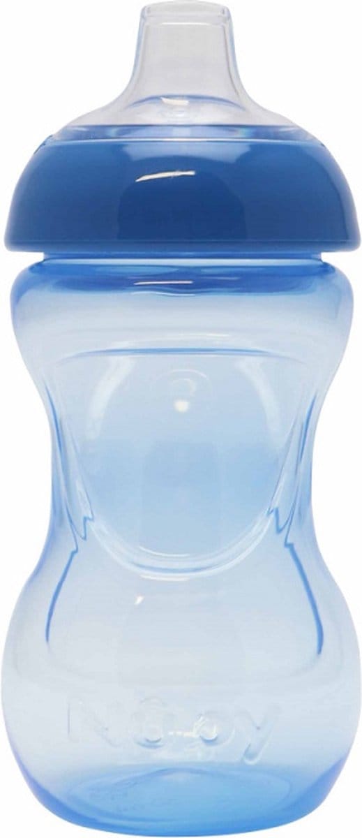 Nuby Beker Mini Easy Grip Blauw 180ml 4mnd+