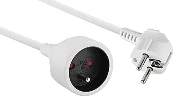 Verlengsnoer 10 m Wit – Meervoudige Stopcontacten en Tuinaccessoires