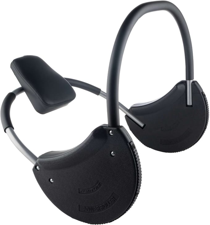 Tunturi Ab Roller - Verstelbaar - Ab trainer met comfortabel nekkussen - Buikspiertrainer - Ergonomisch