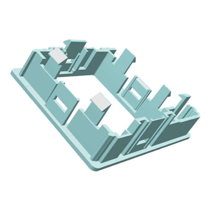 AEG kader, knop, zwart, 56,7x40,5x14,6 140208196026