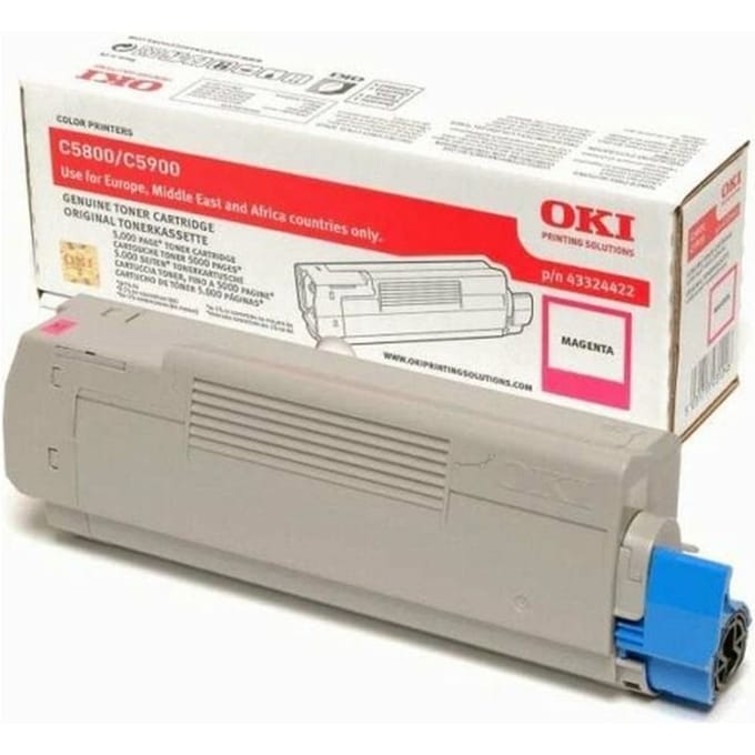 OKI 43324422 toner cartridge magenta (origineel)