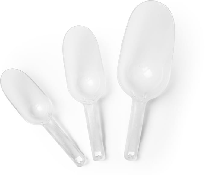 TopWosk - Kunststof Spatel Set - Drie Maten - Ergonomische Handgreep - PP Materiaal
