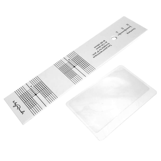 Tourne-disque calibrage jauge de Distance platine vinyle phonographe Phono cartouche stylet blanc