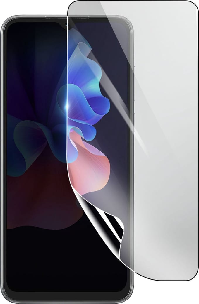 3mk, Geschikt voor Blackview A55 Pro, Schokbestendige Hydrogel Screenprotector, Transparant