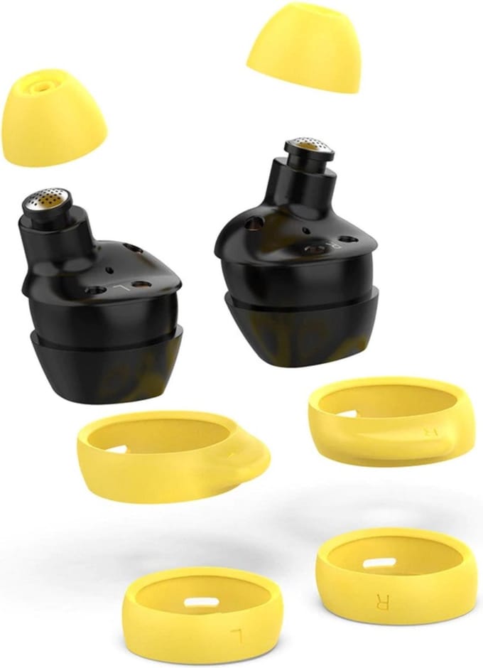 KELERINO. Oordopjes / Ear Tips / Earhooks geschikt voor Samsung Galaxy Buds - Geel