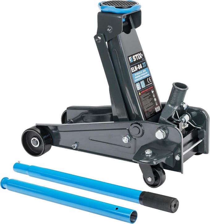 Hydraulische Ranggerkrik 3 Ton – Hefbereik 140-460 mm voor Auto, SUV en Bestelwagen